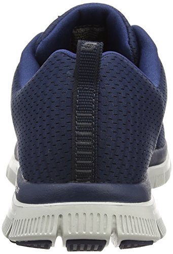 Image of Skechers Sport Men's Energy Downforce Lace-Up Sneaker | Training, Memory Foam, Leather and Mesh Upper, Dura-Grip Outsole, Traditional Lace-up