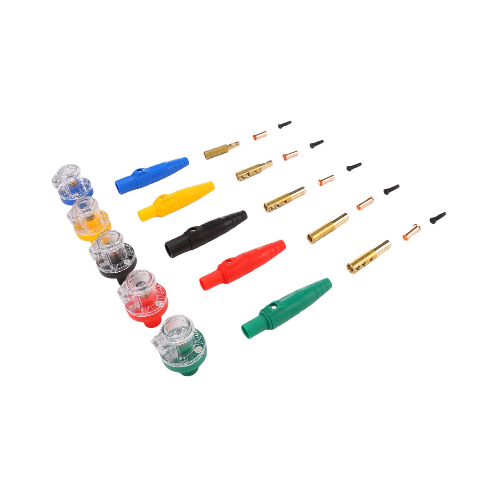 Naroote Camlock-Steckersatz, 150 A, Farbcodierte Stecker-Buchsen-Paare