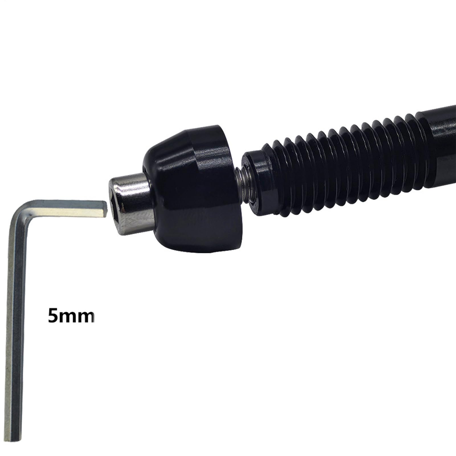 Axe Rapide Pour Home Trainer Vélo – Adaptateur Essieu Arrière M12, Compatible 135-148 Mm, Installation Facile Avec Rondelles