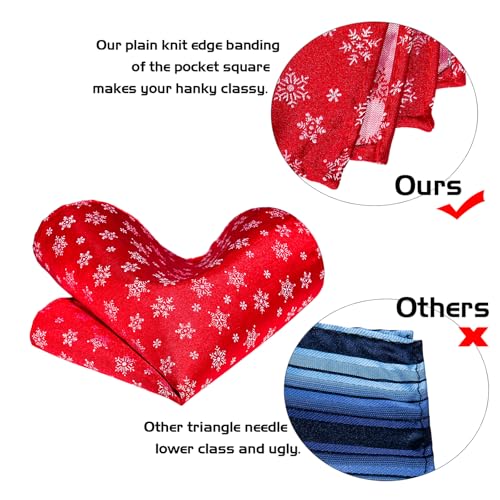 Image of 5PCS Mens Silk Tie, Pocket Square, Cufflinks, Drilled Tie Ring and Lapel Pin Set for Wedding Groom Party