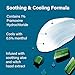 Sarna Calm + Cool Anti-Itch Lotion, Soothe and Relieve Pain and Itch from Insect Bites, Sunburn, & Poison Ivy, Contains 1% Pramoxine Hydrochloride, 0.5% Menthol, Vegan, Steroid-Free, 7.5oz