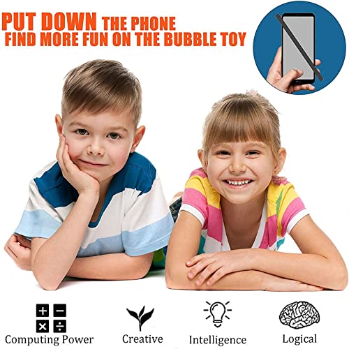 28 Pcs Mini Pop Fidget Toy Pack Simple Bubble Popping Keychain, Squeeze Rainbow Stress Relief Sensory Hand Pops Bulk Toy, Office Desk Toys For Kids Adults Christmas Party Favors Student Gifts #TOP6