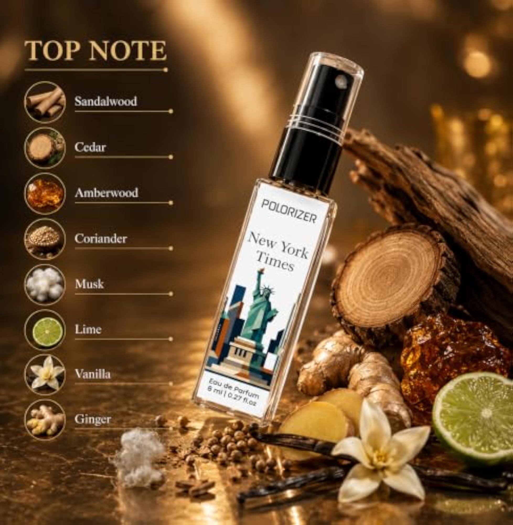 Unisex New York Times Mini Eau de Parfum 8ml