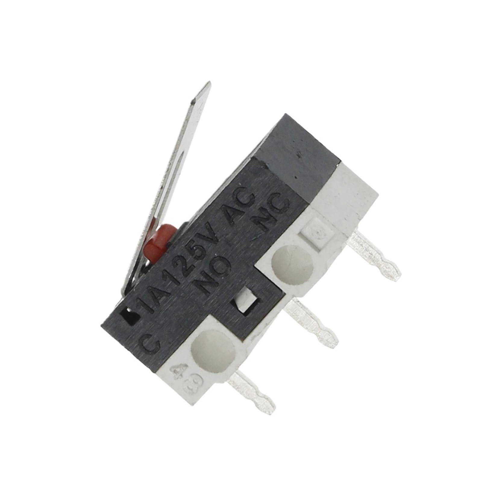 10 Uds interruptor de límite interruptor de botón 1A 125V AC interruptor de ratón interruptor de 3 pines