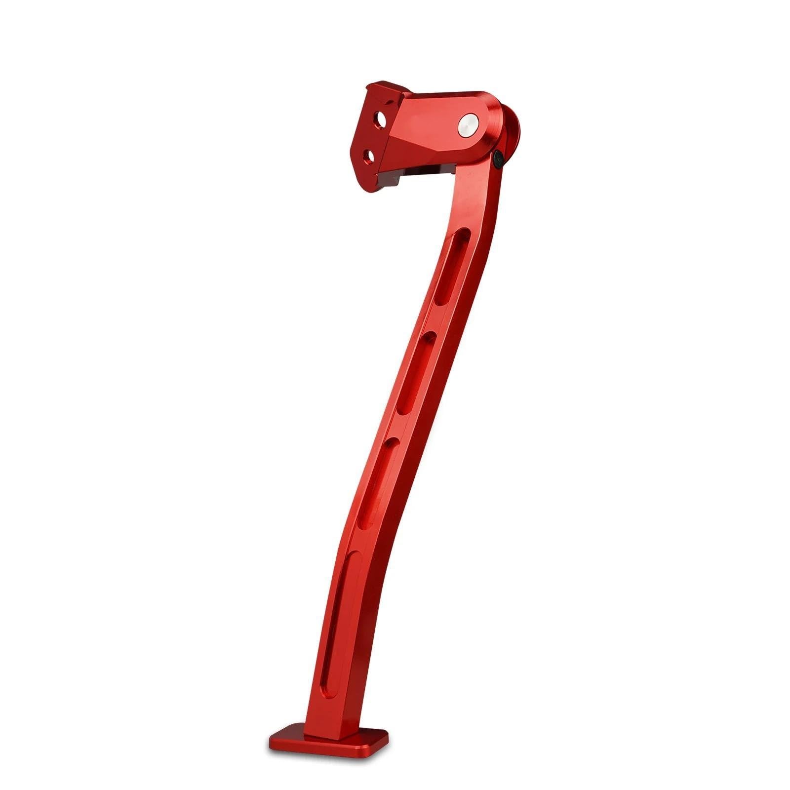 Rivestimenti Laterali Cavalletto in Alluminio Addensato Moto per Nicecnc CRF250R CRF450R CRF 250R 450R 2019-2024 CRF 250RX 450RWE(BL Kickstand)