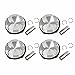 4x Piston Ring Set Oversize +0.25mm/0.010in Compatible With MINI Cooper Countryman Paceman R55 R56 R57 R58 06-16 N12 N13 N14B16A N14B16C N16 N18 1.6T ENGINE (For N12 N16, Oversize +0.25mm/0.010in)