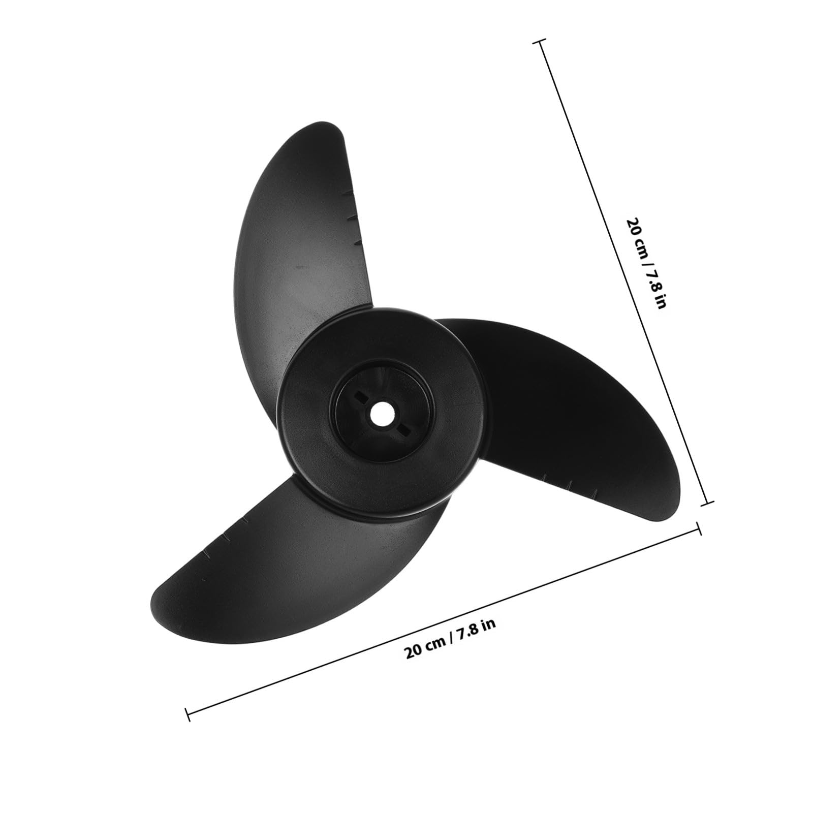 Propeller mit Einfacher Installation und Hoher Zuverlässigkeit Kunststoff 12v für Elektrische Außenborder für Angelboote und Yachten