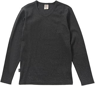 [アヴィレックス] メール便 デイリー Vネック ロングスリーブ Tシャツ #6153480 Sチャコール