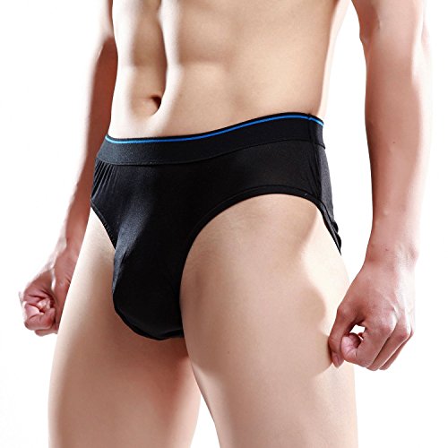Paradise Silk Men's Silk Knit Wide Waistband Briefs3