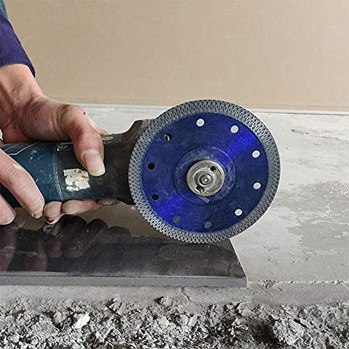 Goyonder Diamond Blade 7 Inch Super Thin Diamond Saw Blade, Tile Blades 7" For Cutting Porcelain Tiles, Granite Marble Ceramics (7"-Blue) #TOP5