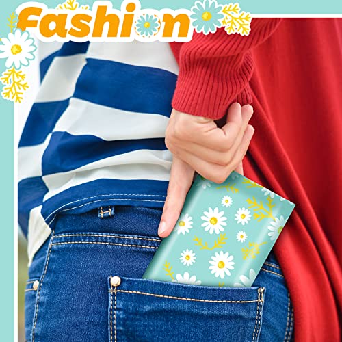 Image of Geyee 50 Pack Travel Tissue Packets Facial Paper Napkins, Daisy