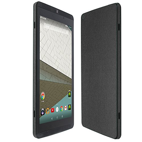 Skinomi Brushed Steel Full Body Skin Compatible With Nvidia Shield Tablet K1 (Full Coverage) Techskin With Anti-Bubble Clear Film Screen Protector #TOP12