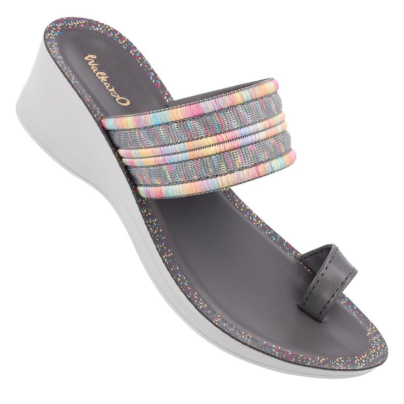 WALKAROO WL7459 Womens Fashion Sandals For Casual Wear and Regular use - Blue (B0CS9SW5KF) Amazon Price History, Amazon Price Tracker