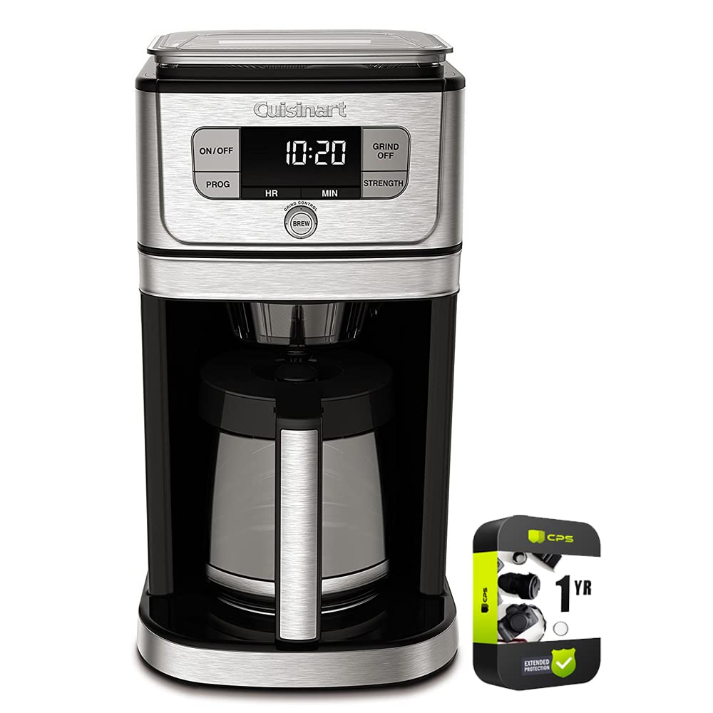 Cuisinart DGB-800 burr grind and brew 12-cup coffee maker bundle