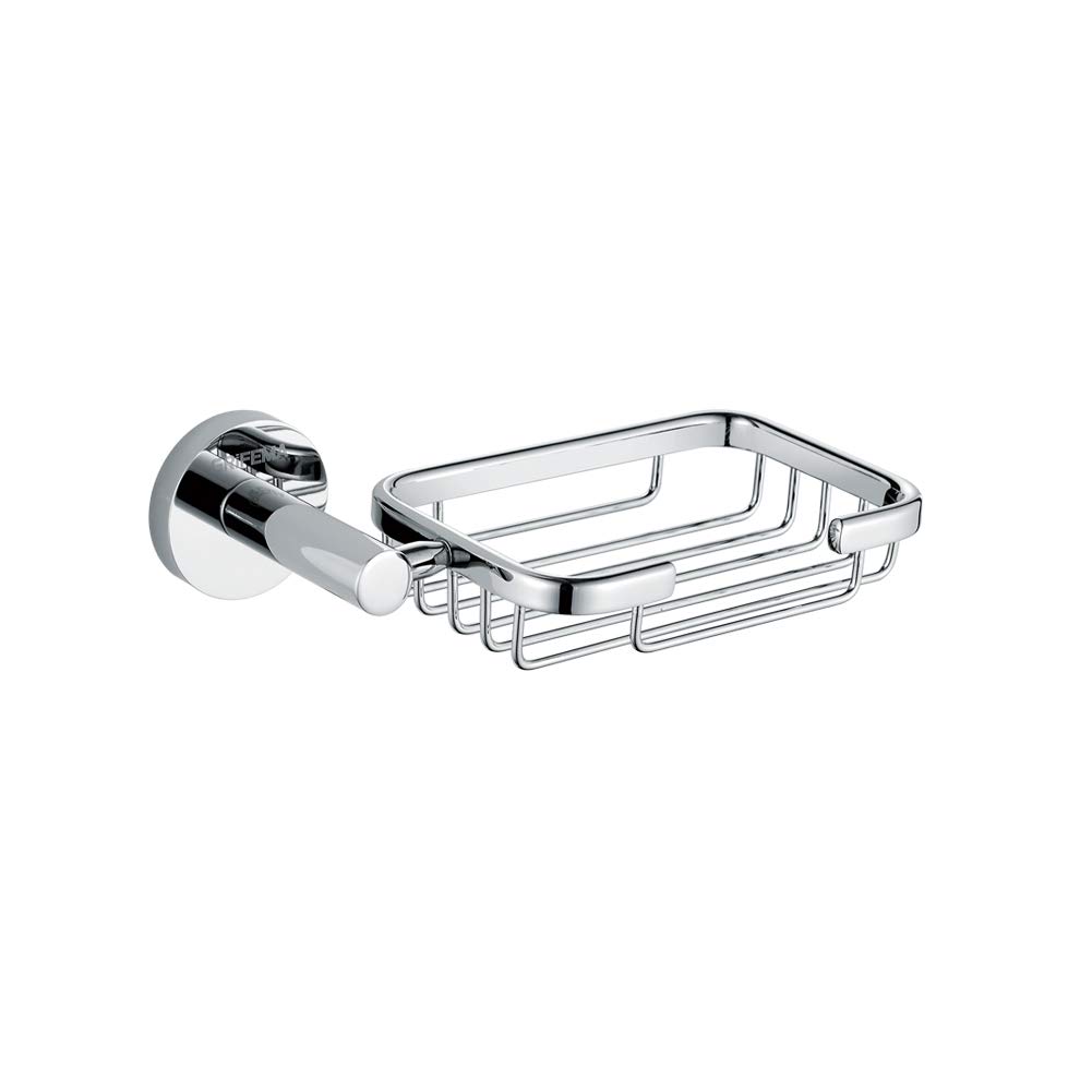 Grifema Ibiza-G32102 Brass Soap Dish Holder, Wall Mounted Bathroom Tray, Shower Soap Holder, Chrome [Amazon Exclusive]