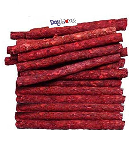 Dog Lovers Rawhide High Protien Beef Munchy Sticks 1 KG (B01N0PF0ZP) Amazon Price History, Amazon Price Tracker