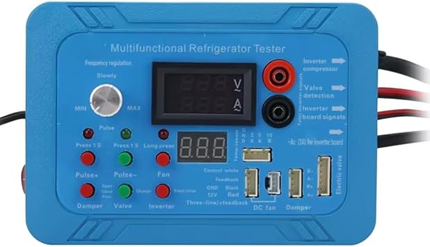 220V Refrigerator Compressor Inverter Board Tester Pulse Solenoid Valve Inverter Refrigerator Test Universal