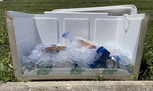 Mobilevee Coolio Powered, Advanced Cooling Technology for Long - Lasting Ice Retention - Ideal for Extended Cooling - 6x12(4-Pack)