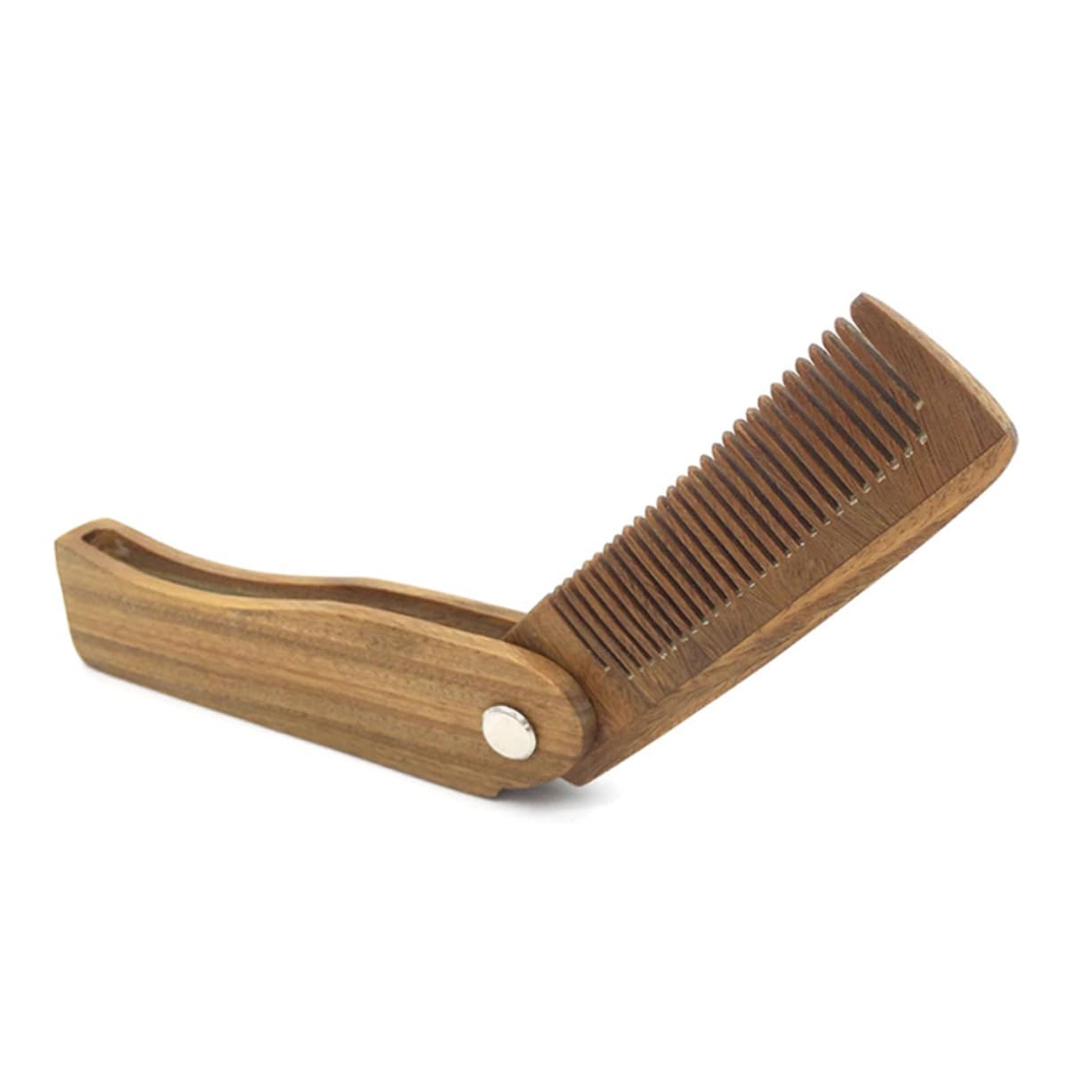 3 Pezzi Di Pettine Da Uomo Per Lo Styling Mini Pettine Per Lo Styling Della Barba in Legno Adatto Ai Viaggi Delicato Sul Cuoio Capelluto
