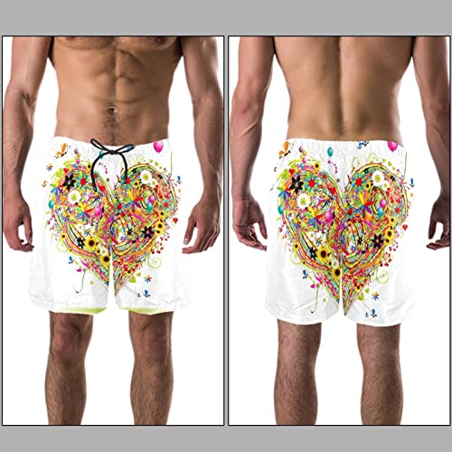 Short de plage léger en polyester avec cordon de serrage ajustable - 3