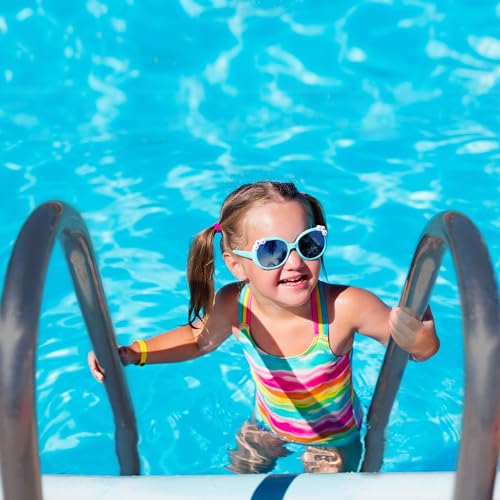 Escalera de piscina de 3 peldaños SAFTRON metálica con recubrimiento de polímero miniatura 4
