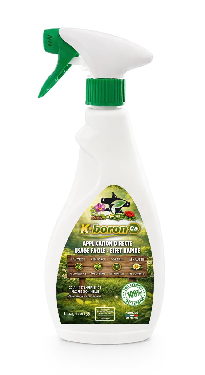 Spray Foliaire Liquide 750ml- Engrais Prêt à l'Emploi-Favorise Floraison & Croissance - Plantes Vertes, Jardin et Potager