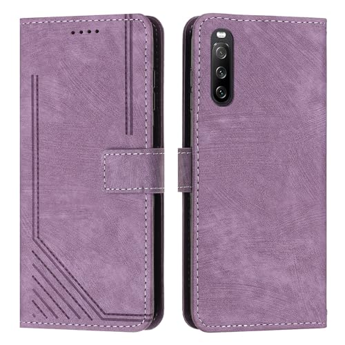 Flip cover Sony Xperia 10 V étui de téléphone pour sécuriser vos trajets quotidiens