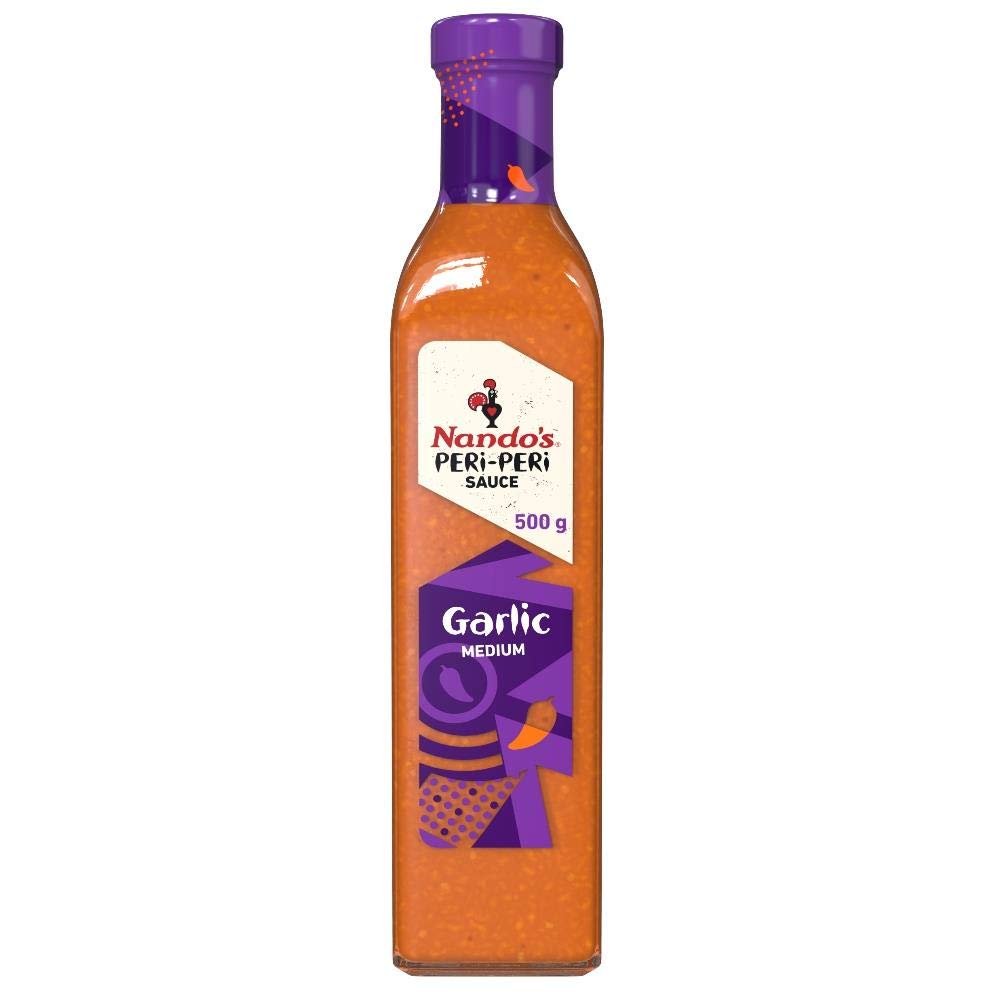 Nando's Salsa de ajo PERi-PERi, 6 x 500 g