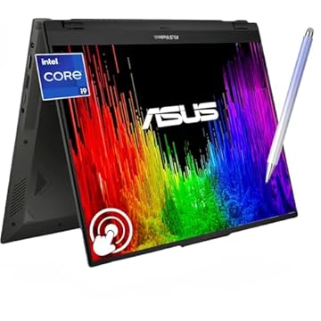 ASUS Laptop Vivobook S 16 Flip 40.6 cm WUXGA Touchscreen, Intel 14Cores i9-13900H, Webcam 1080p, Harman/Kardon, Wi-Fi 6E, KB retroiluminado, Win 11H, com caneta (16 GB RAM | SSD de 512 GB + caneta)