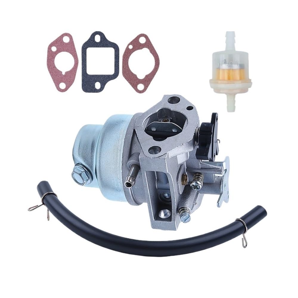 Kit de filtro de manguera de combustible y junta de carburador compatible with motor de cortacésped GCV160, GCV160LA, HRB216, HRR216, HRS216, HRT216 y HRZ216.
