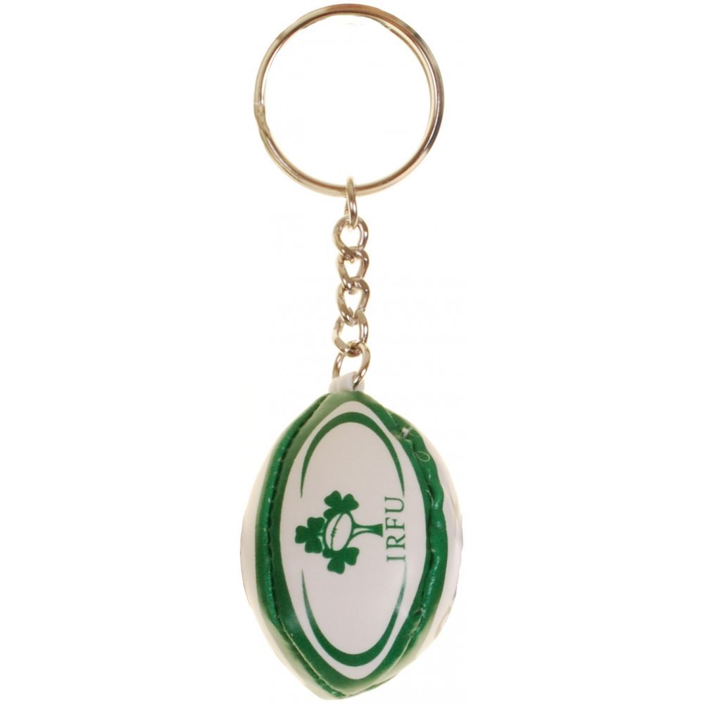 Gilbert Porte-clés ballon de rugby irlandais – Multicolore, taille unique