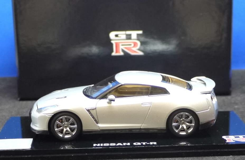 Amazon | 1/43 京商 日産 GT-R (R35) シルバー（ボンネット