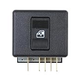 Remplacement facile : ce commutateur de lève-vitre s'installe sans endommager votre véhicule et remplace aisément les commutateurs usés. Ce commutateur de lève-vitre haute sensibilité est idéal pour une installation dans votre voiture.