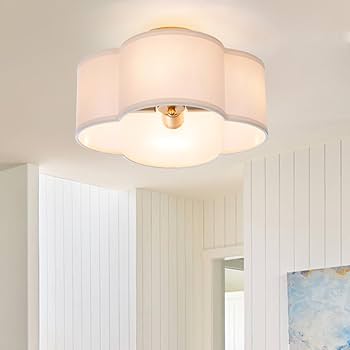 VILUXY Modern Flush Mount Ceiling Light Fixture Farmhouse