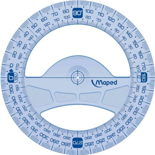 Maped 242360.0 Winkelmesser, klar Maped 242360.0 Winkelmesser, klar