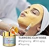 ANAI-RUI-Turmeric-Clay-Mask-Green-Tea-Detox-Clay-Mask-Dead-Sea-Minerals-Mud-Mask-Spa-Facial-Mask-Set-25-oz-each ANAI RUI Turmeric Clay Mask - Green Tea Clay Mask - Dead Sea Minerals Mud Mask, Spa Facial Mask Set, Face Mask Gift Set 2.5 oz each