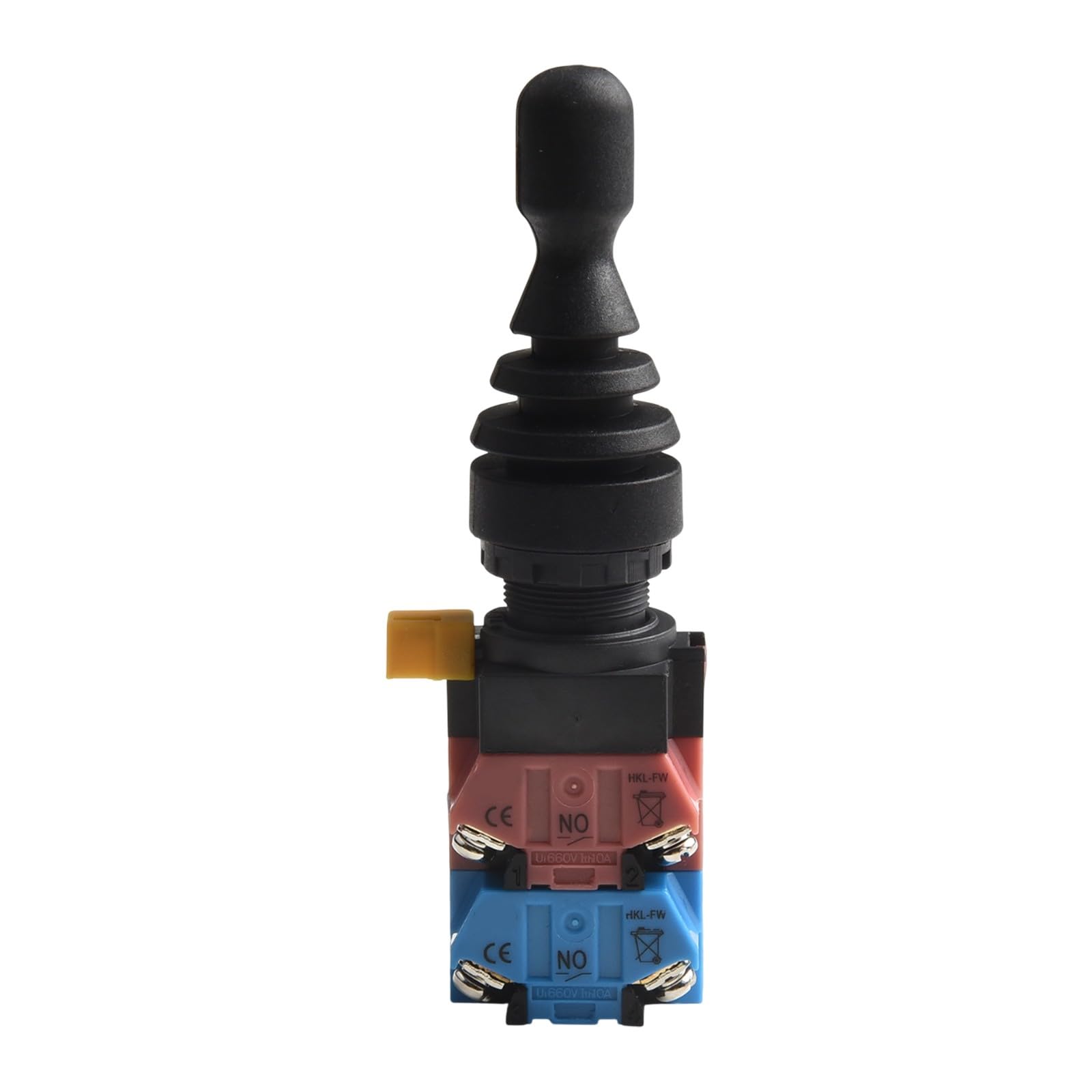4 Position Momentary Joystick Switch for HKL-FW24, 4NO Type, 22mm Panel Mount, Blue