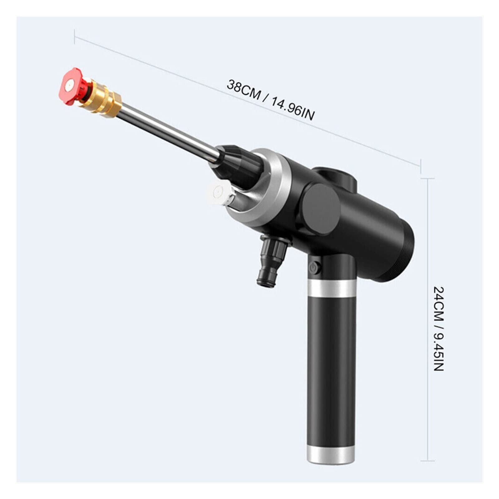 Bomba De Pistola Agua Pulverizada For Lavadora Coche Alta Presión, Herramientas Limpieza Máquinas Lavado Portátiles For Jardín, Casa Y Piscina Potente Chorro A PresióN