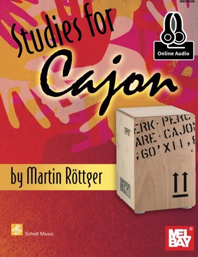 Studies For Cajon Book With Online Audio