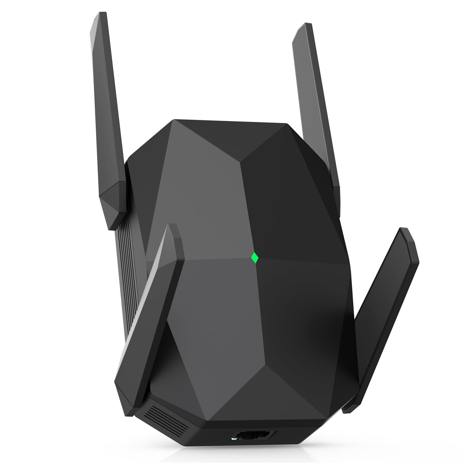 Photo 1 of WiFi Extender, 2026 20X AX3000 WiFi Extenders Signal Booster for Home Up to 18999 sq.ft and 150+ Devices, Wireless Repeater with Ethernet Port, 1-Tap Setup (Black)