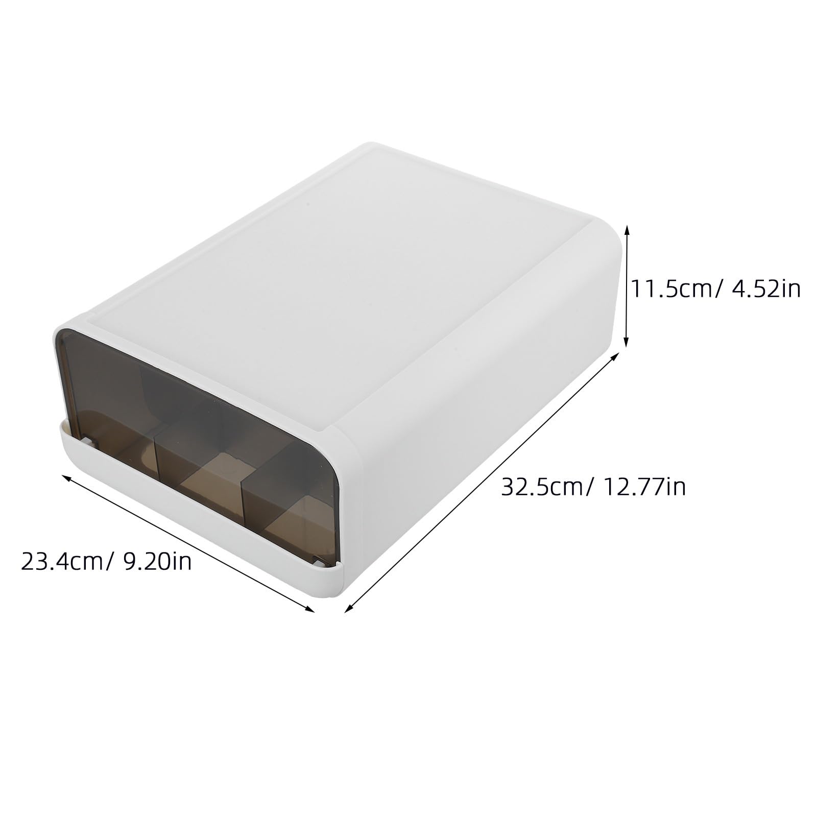 Organizer per Cassetti per Calzini e Biancheria Intima da Donna Scatola Divisoria 15 Scomparti in Plastica Robusta Organizer per Armadio e Cassetti Conservazione Anti-Polvere