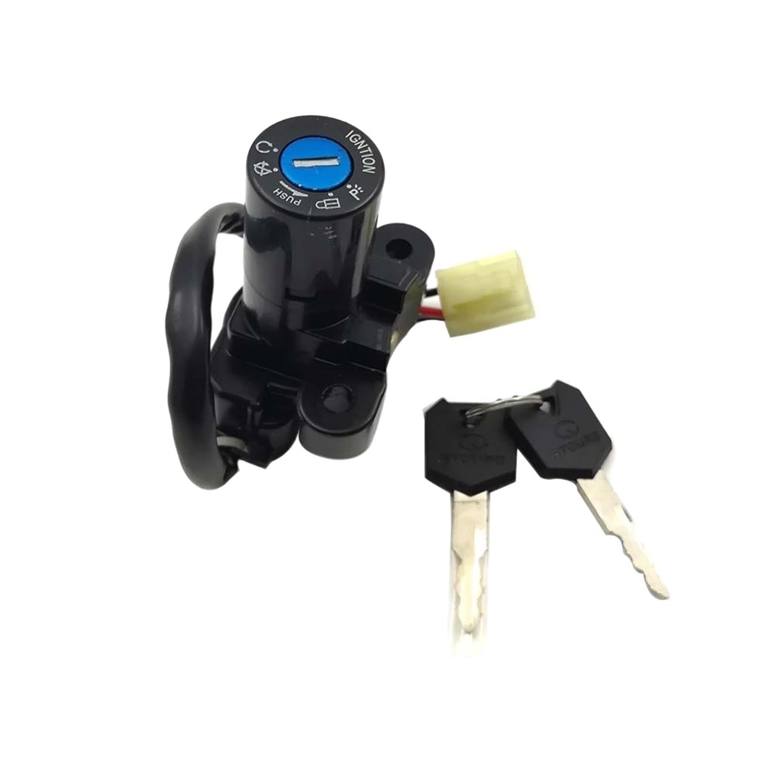 Clé bloquée ? Interrupteur d'allumage SCOOVY avec serrure réservoir pour Suzuki GS500