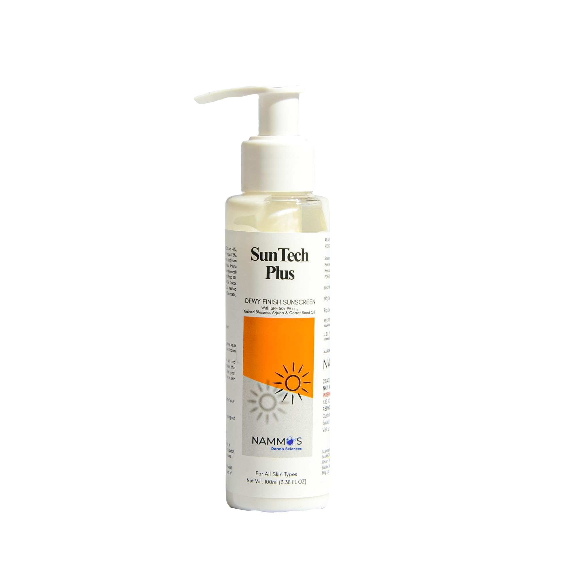 SunTech Plus Dewy Finish Sunscreen, 100ml