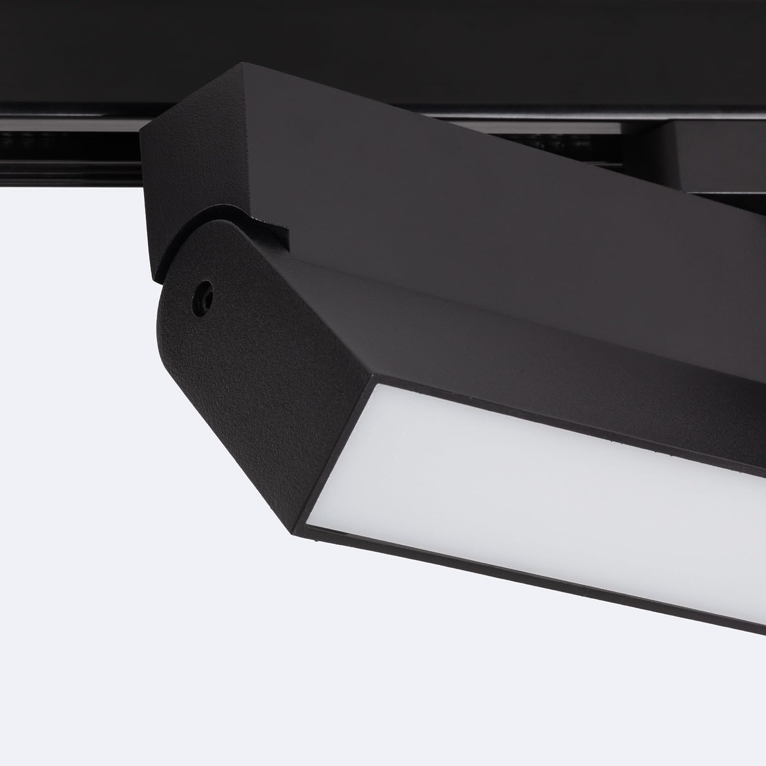 LEDKIA Foco Carril Lineal LED Monofásico 24W Regulable CCT Seleccionable El