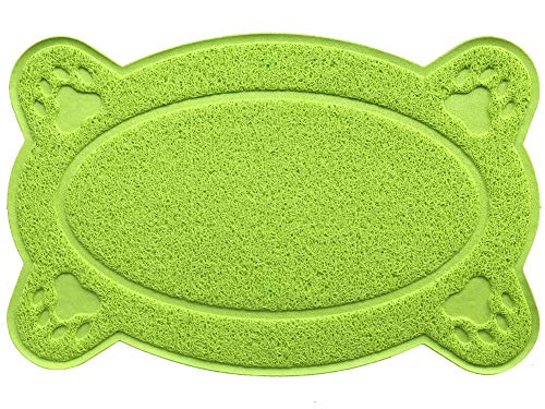 DM - Tapis de rangement pour litière pour chat - 40 x 26 cm - 5 couleurs disponibles (lim)