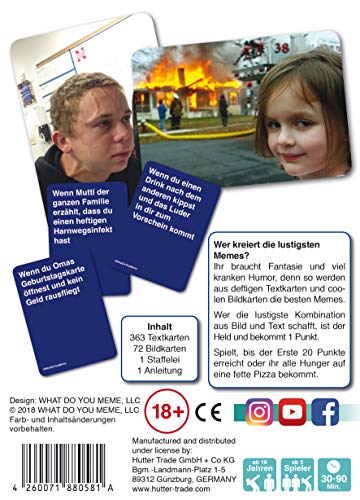 HUCH!- 880581 Hutter What Do You Meme Cosa Fai da