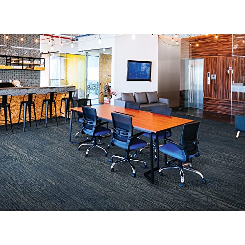 Image of Mohawk Advance 36 inch x 12 inch Berber (Loop pile), 0.11 inch Pile Height, Carpet Tile, PET Fiber, River Walk Color, (24 Tiles), (72 sqft /carton)