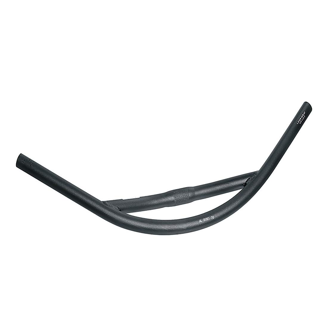 Manillar negro Ergotec H-Bar Spac que mejora el control de tu bicicleta con talla única 2