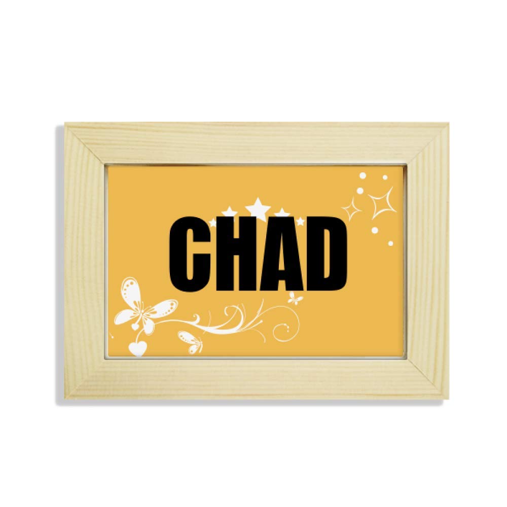 Marco de madera de Chad protege tus pinturas de flores de caídas
