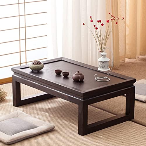 Table basse à thé japonaise en bois table d'autel basse